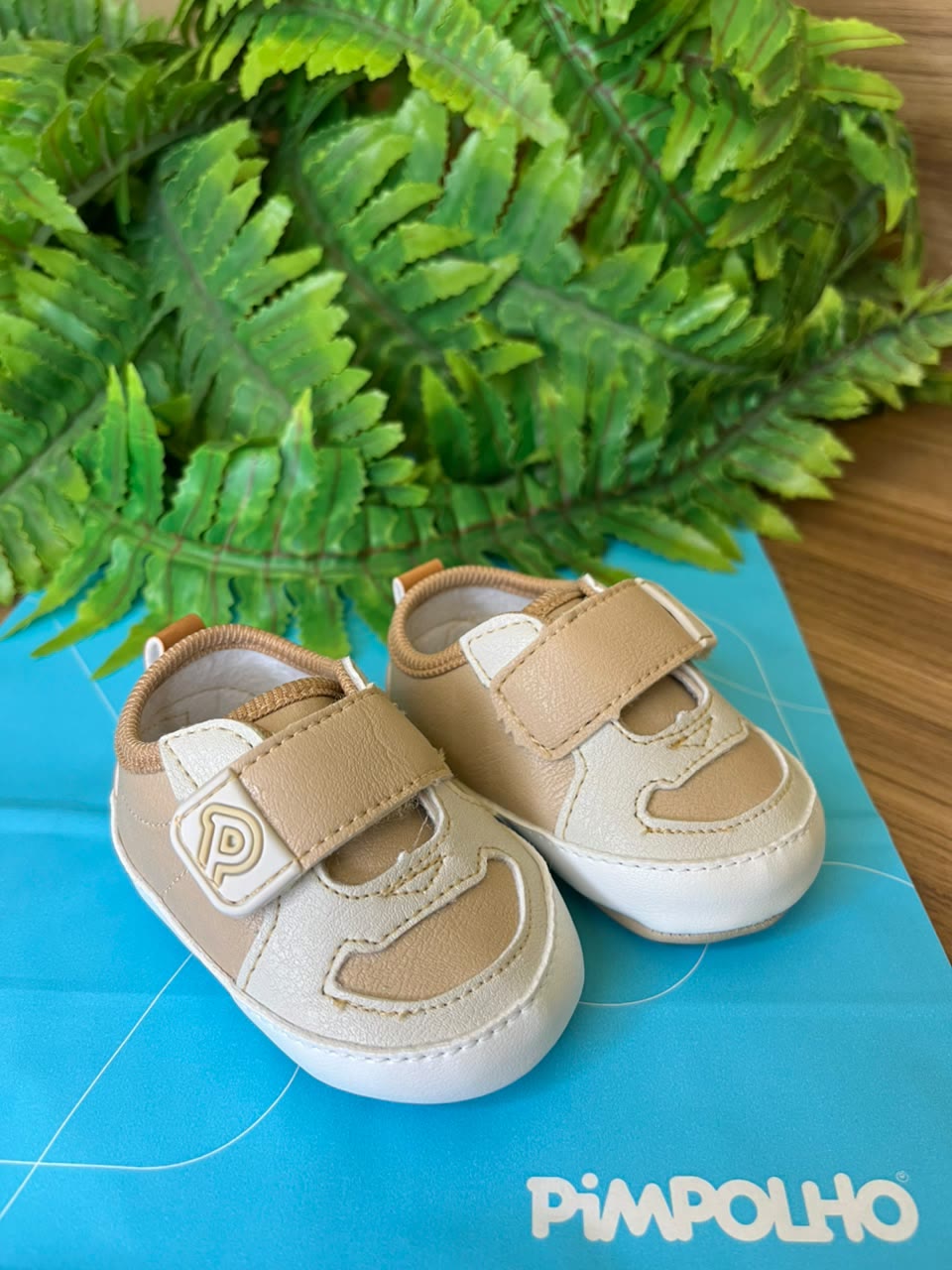 TENIS MINI URBAN PIMPOLHO FASE 1 BEGE