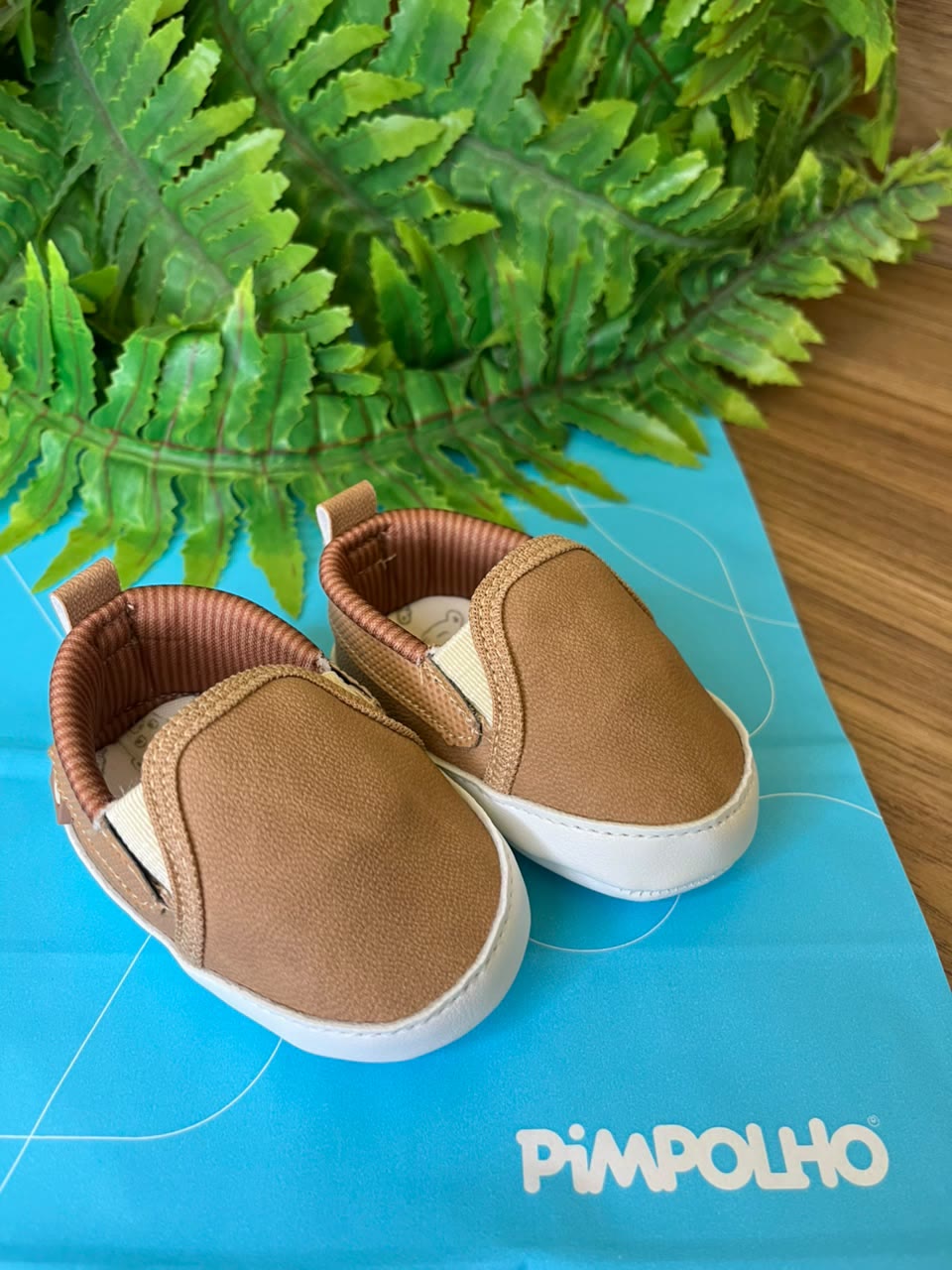 TENIS SLIP FIT PIMPOLHO FASE 1 CARAMELO